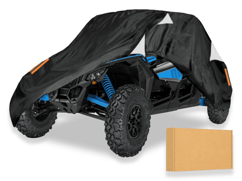 Triangular Design 2-3 Passenger UTV Storage Cover